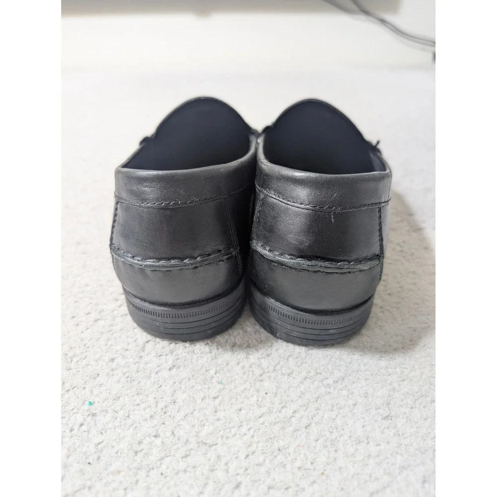 Cole Haan Penny Loafers Mens‎ 10.5 Black Leather Slip On C24505